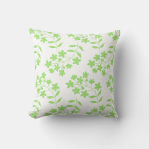 Coussin Feuilles géométriques