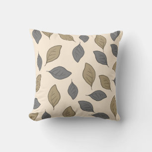 Coussin Feuilles motif mignons
