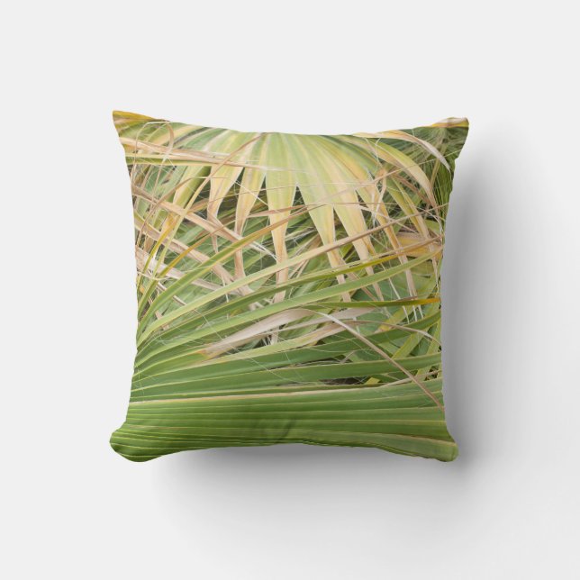 Coussin Feuilles Palm (Recto)