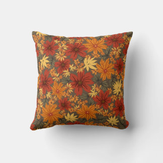 Coussin Feuilles tombés remplis de parfum d'automne