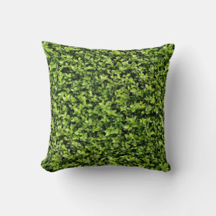 Coussin Feuilles verts