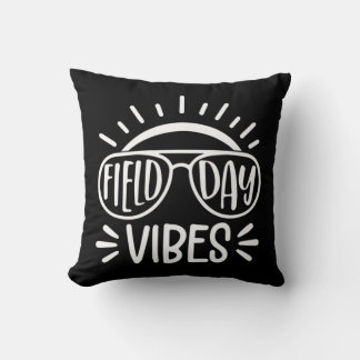 Coussin Field Day Vibes Amusement Pour Les Enfants Enseign