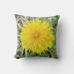 Coussin Fier Dandelion Fleur.