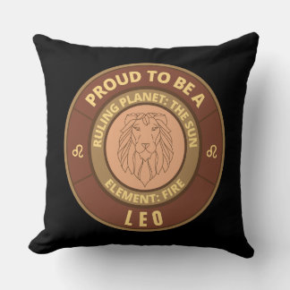 Coussin Fier d'être un Lion