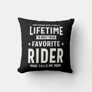 Coussin Fier Maman D'Un Awesome Joueur Rider