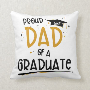 Coussin Fier papa d'un diplômé