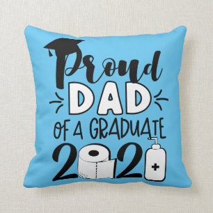 Coussin Fier papa d'un diplômé - 2021