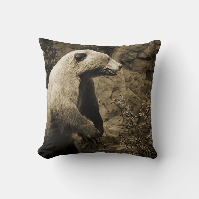 Coussin Fière Ours (Recto)