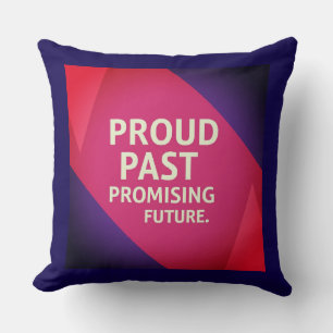 Coussin Fiers Pier Fier Fier Feu Prometteur Futur Jeu D'Or