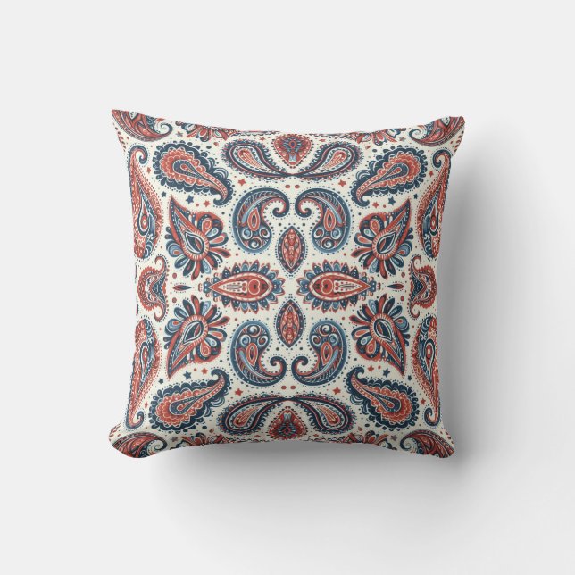 Coussin Fierté de Paisley (Recto)
