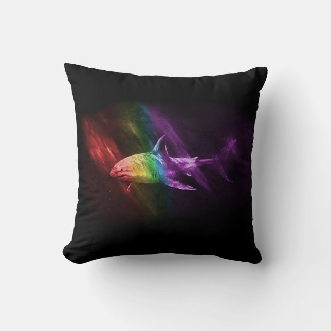 Coussin Fierté de requin (Recto)