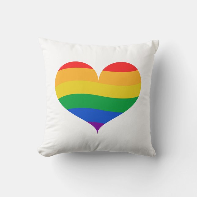 Coussin Fierté LGBT (Recto)