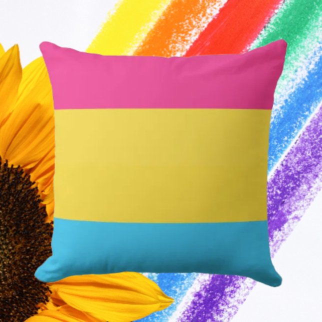 Coussin Fierté Pansexuelle Confort (Créateur téléchargé)