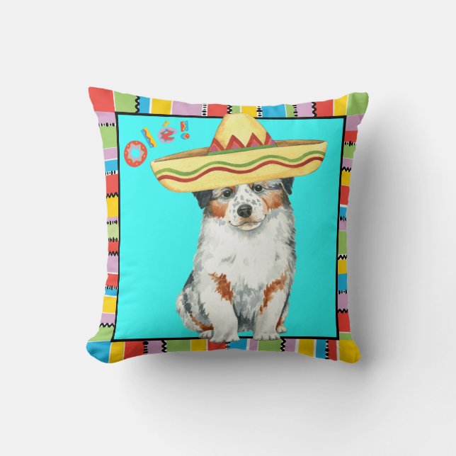 Coussin Fiesta Aussie (Recto)