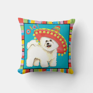 Coussin Fiesta Bichon