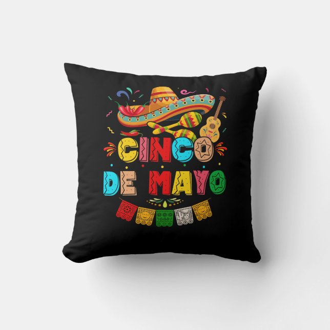 Coussin Fiesta Cinco de Mayo (Recto)