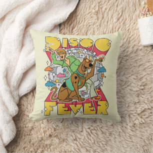 Coussin Fièvre de Disco avec Scooby et Shaggy