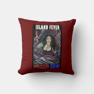 COUSSIN FIÈVRE DE L'ÎLE PORTO RICO