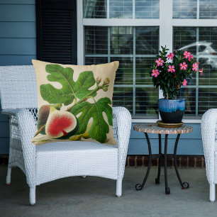 Coussin figues vintages