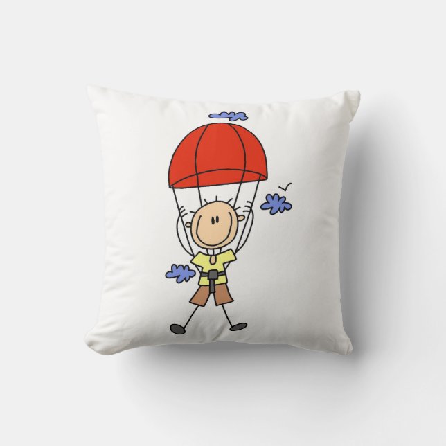 Coussin Figure Bâton Plongée dans le Ciel (Recto)