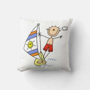 Coussin Figure de bâton de parachute