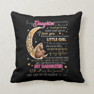 Coussin Fille