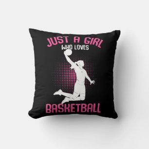 Coussin Fille de basketball Femmes