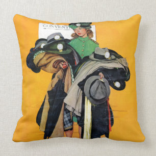 Coussin Fille de Hatcheck