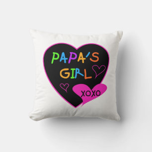 Coussin Fille de Papa Tee - shirts, Casquettes, Mugs, Bout