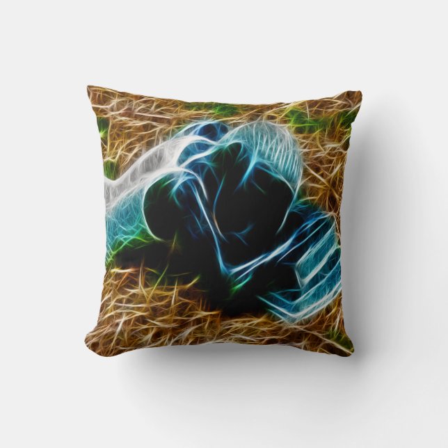 Coussin Fille dormir à côté des livres Étude Apprendre (Recto)