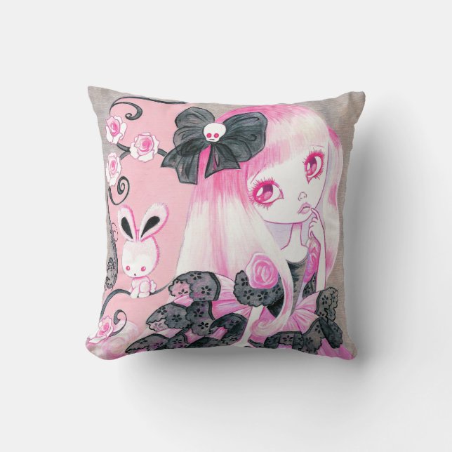 Coussin Fille Emo : Jennifer (Recto)
