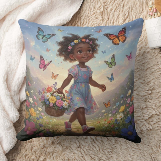 Coussin Fille fantaisiste  (Couverture)