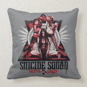Coussin Filles assez folles de peloton du peloton de