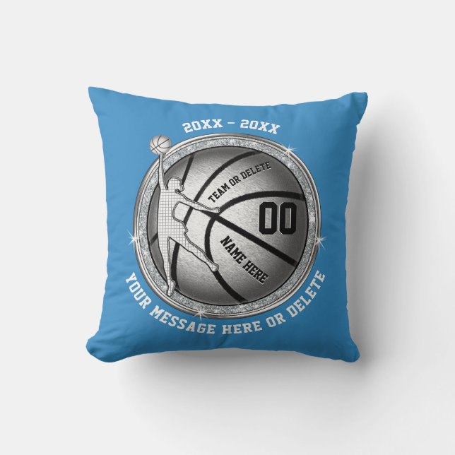 Coussin Filles Basketball Cadeaux de nuit Idées Cadeaux de (Recto)