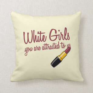 Coussin Filles blanches