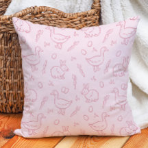 Filles de Pâques Lapin Mignon Oie Rose Féminin