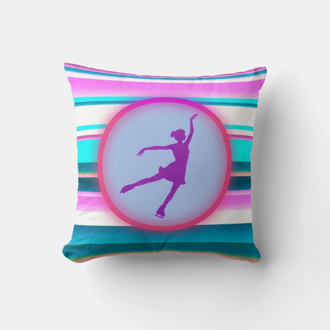 Coussin Filles Patinage artistique (Recto)