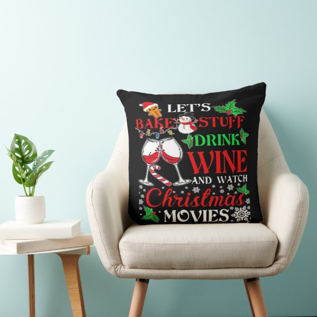 Coussin Film de Noël (Chaise)