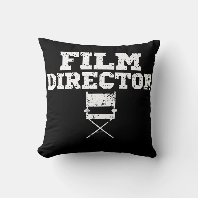 Coussin Film Director Movie Crew Chair Apparel Birthday (Recto)