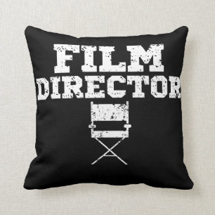 Coussin Film Director Movie Crew Chair Apparel Birthday