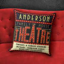 Film Theatre Marquee Home Cinéma | Nom personnalis