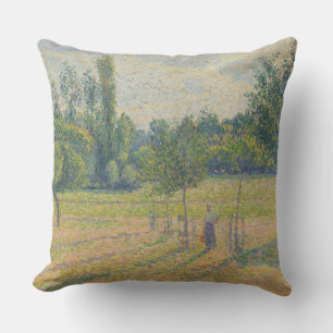 Coussin "Fin d'après-midi dans notre prairie" - Camille Pi