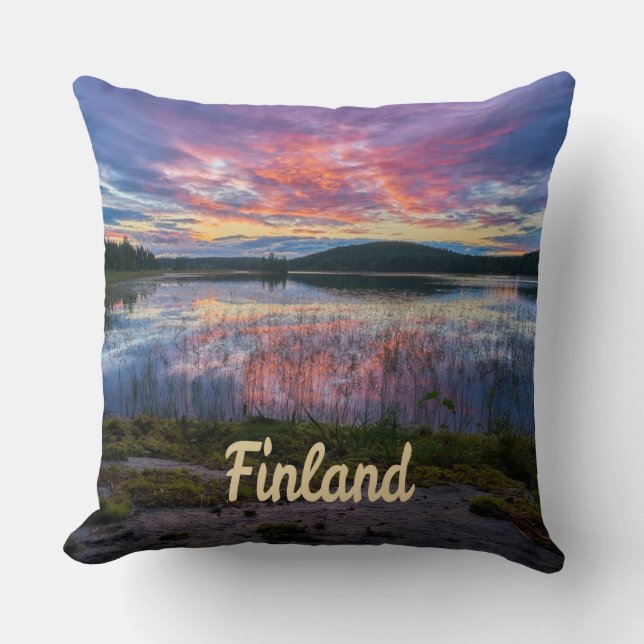 Coussin Finlande Helsinki Europe du Nord (Recto)