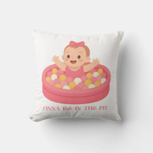 Coussin Finna Be in the Pit Bébé Dessin Animé Mignon en