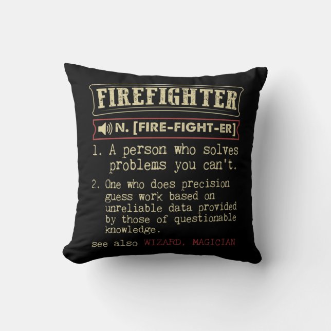 Coussin Firefighter (Recto)