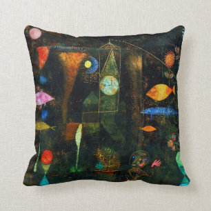 Coussin Fish Magic, Paul Klee