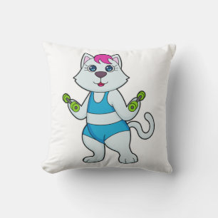 Coussin Fitness Cat Dumbbell