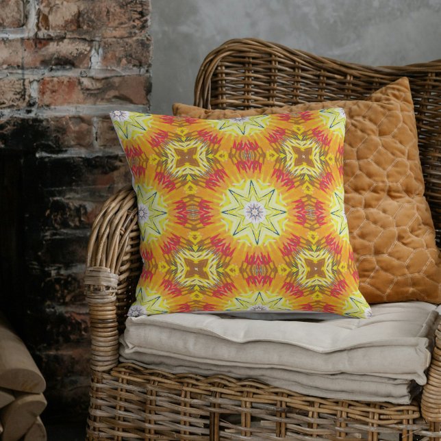 Coussin Fixation du sort géométrique étoile (Créateur téléchargé)