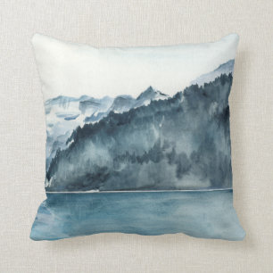 Coussin Fjords d'hiver