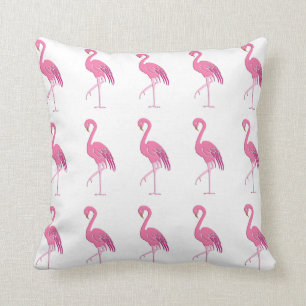 Coussin Flamant assez rose